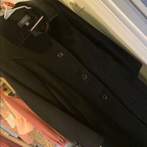 liz claiborne long peacoat